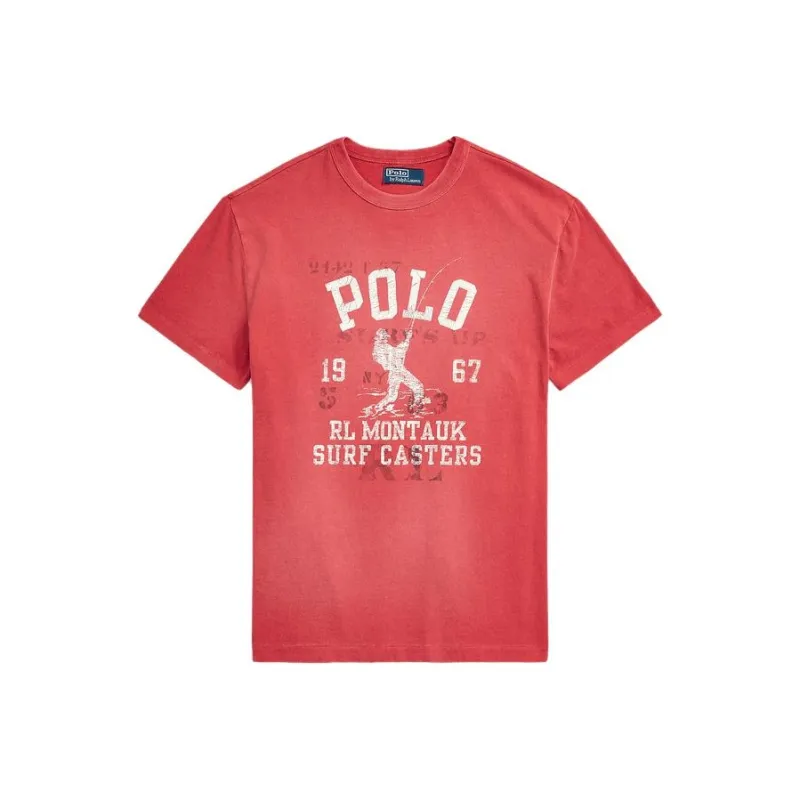 Polo Ralph Lauren T Shirts Men Red-0