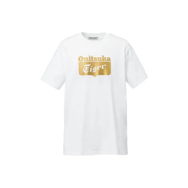 Onitsuka Tiger T Shirts Unisex White-0