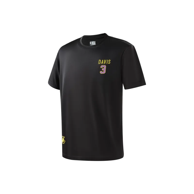 NBA Los Angeles Lakers T Shirt Unisex Black-0