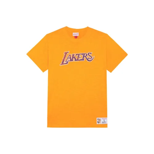 Mitchell & Ness T Shirt Unisex Yellow