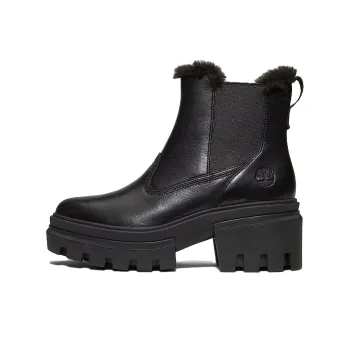 Timberland Everleigh Short Chelsea Boots Women's Black