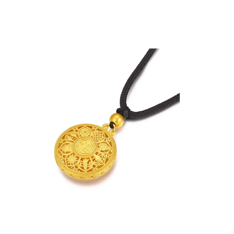 Imono Brass Gold Plated Necklaces Women's-0