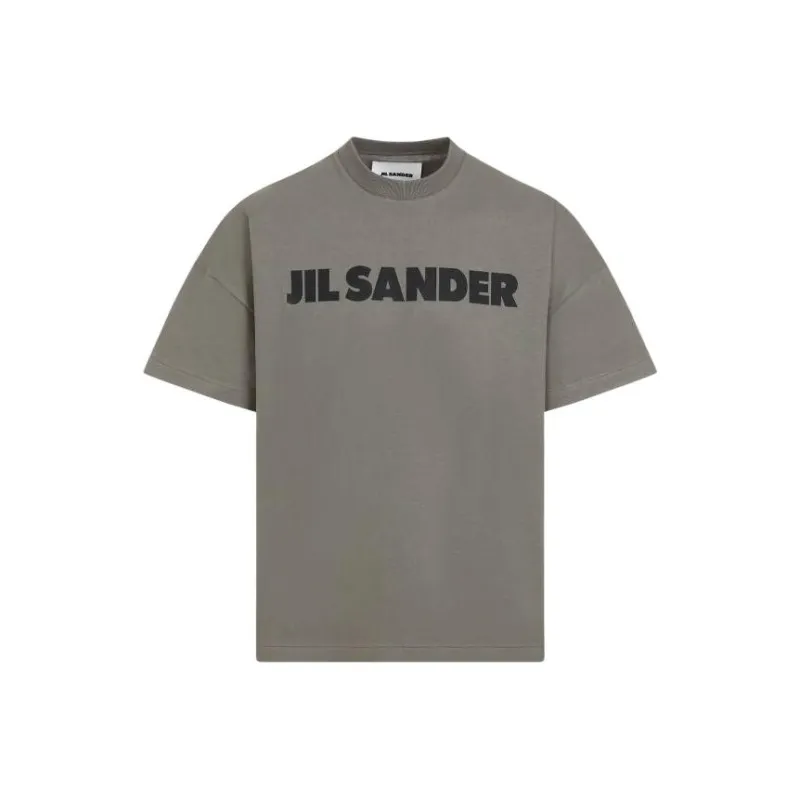 JIL SANDER Logo Printed Crewneck T Shirt-0