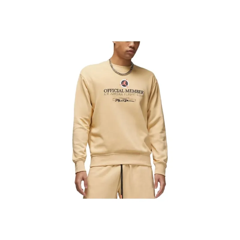 Jordan Flight Mvp Lightweight Fleece Crew Neck Sweatshirt-0