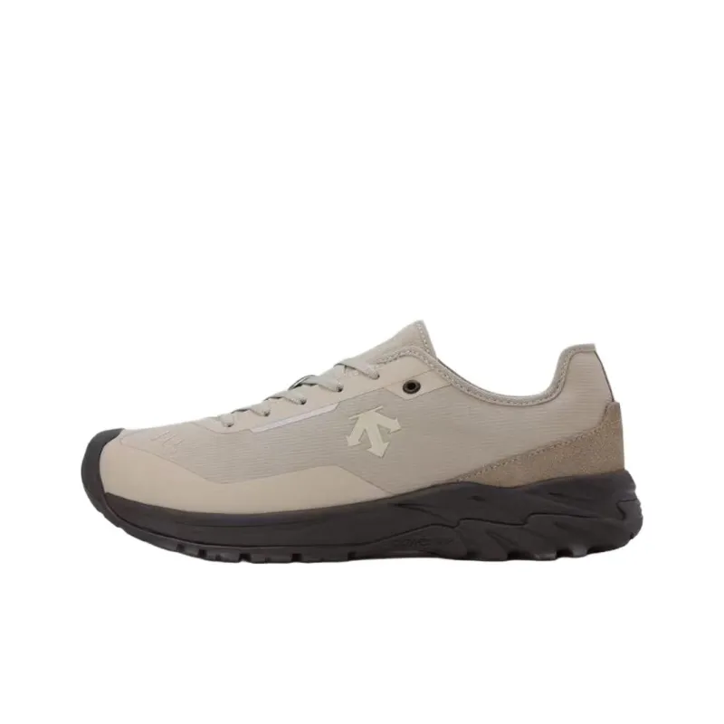 DESCENTE URBAN T450 V2 Anti Slip Wear Resistant Low Top Casual Shoes Men's Beige-0