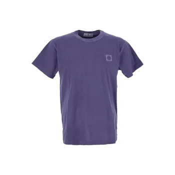 STONE ISLAND T Shirt Men's Purple