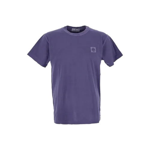 STONE ISLAND T Shirt Men's Purple