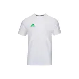 White with Green Logo