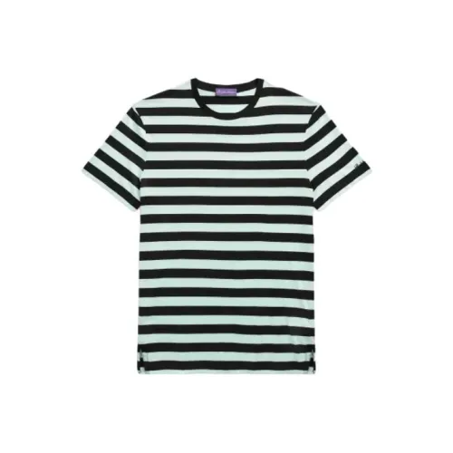 Polo Ralph Lauren Striped Lisle Crewneck T-Shirt T-Shirt Men's Green