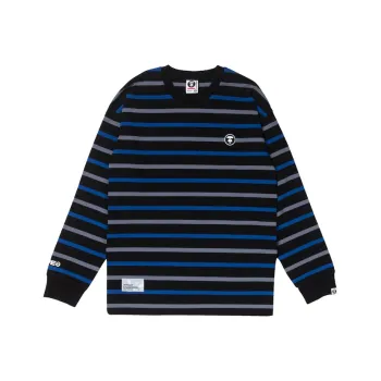 Aape Striped Long sleeved T Shirt