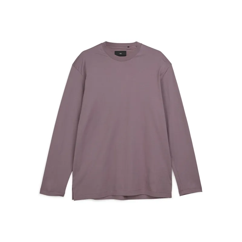 Y 3 T Shirts Unisex Purple-0