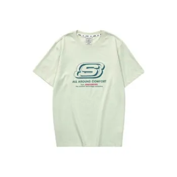 Skechers SS24 T Shirt Unisex Light Grass Green