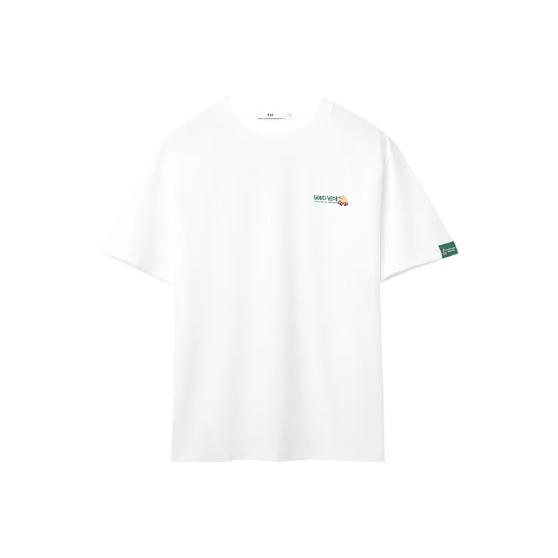 HLA T Shirts Men Ecru Pattern 20-0