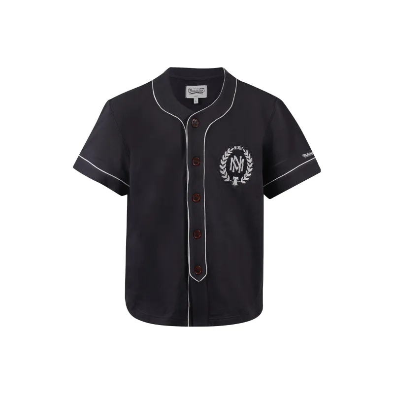 Mitchell & Ness T Shirt Unisex Black-0