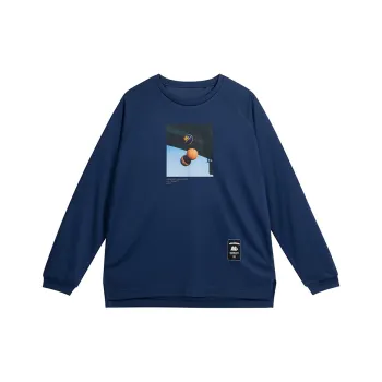Wild Child Club Raglan Sleeve T Shirt Unisex Navy Blue