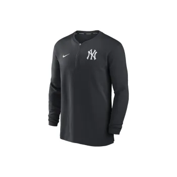 Nike New York Yankees Authentic Collection Game Time Men's Nike Dri-FIT Mlb 1/2-Zip Long-Sleeve Top