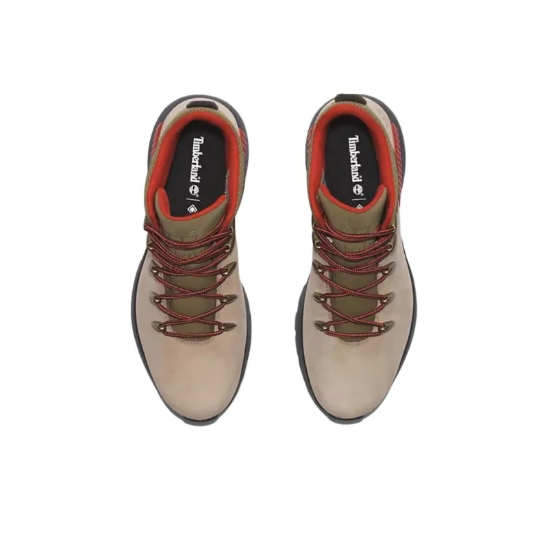 Timberland Sprint Trekker Anti Slip Wear Resistant Mid Top Hiking Shoes Men's Beige-3