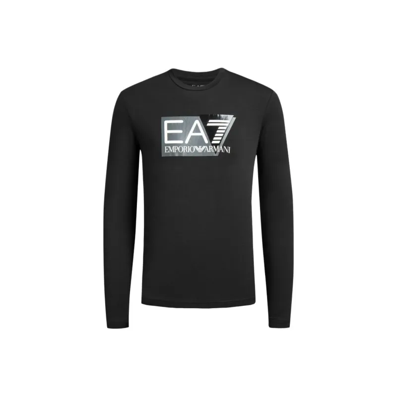 EMPORIO ARMANI EA7 SS24 T Shirt Men's Black-0