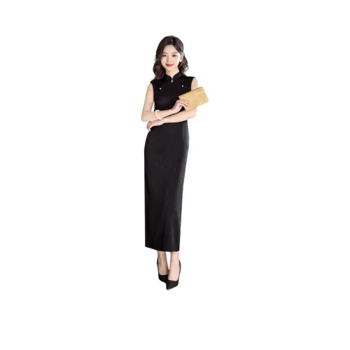 ENEESSI Spring Summer Release Cheongsam Women's Black