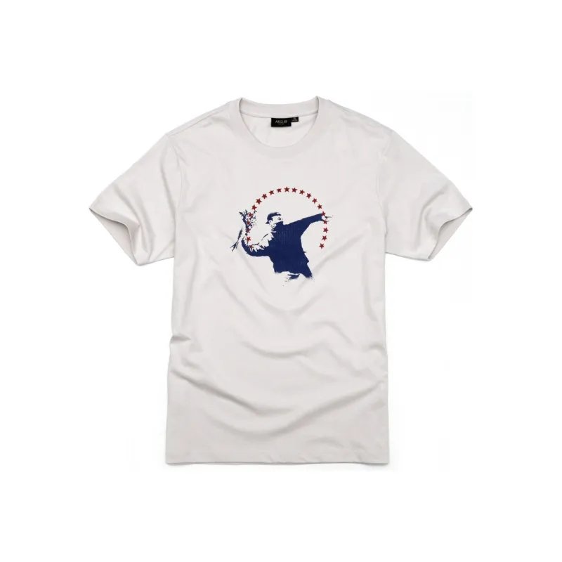AKCLUB Vintage Collection T Shirt Men's Rock White-0