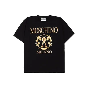 MOSCHINO T Shirts Men Black