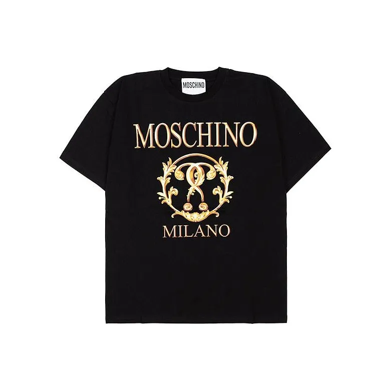 MOSCHINO T Shirts Men Black-0