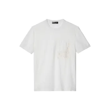 ANDREW MACKENZIE T Shirt Men's White