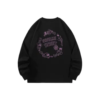 SESAME STREET Drop Shoulder Sleeve T Shirt Unisex