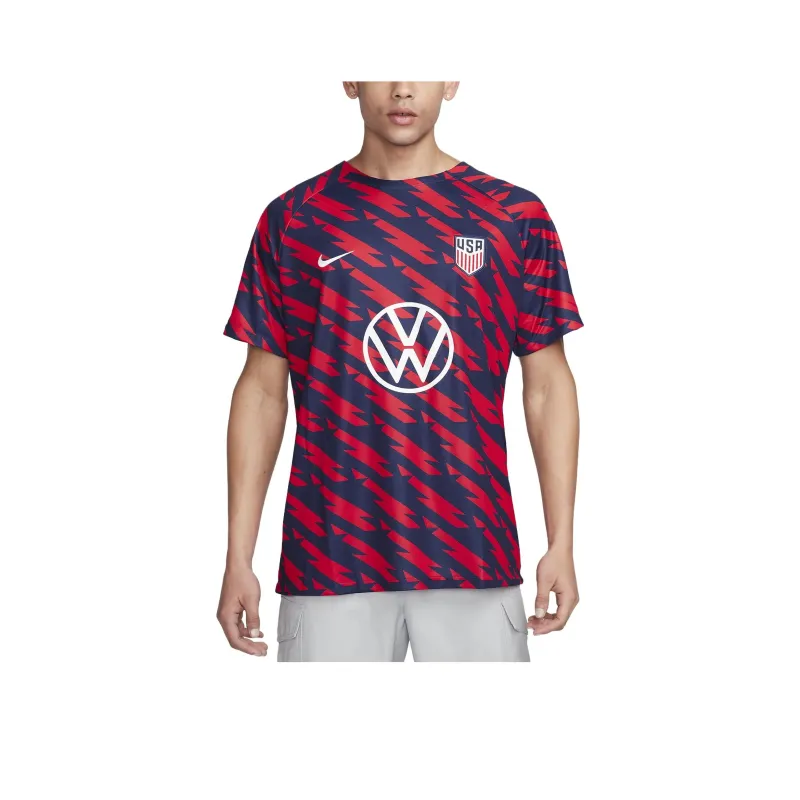 Nike USA Soccer Team Olympic Series U.S. Academy Pro T-Shirt Men's Speed Red-0