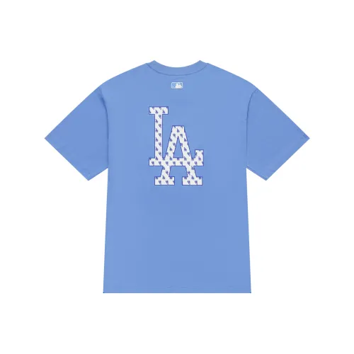 MLB MONOGRAM Monogram Collection Los Angeles Dodgers SS24 Set in Sleeve T Shirt Unisex Blue