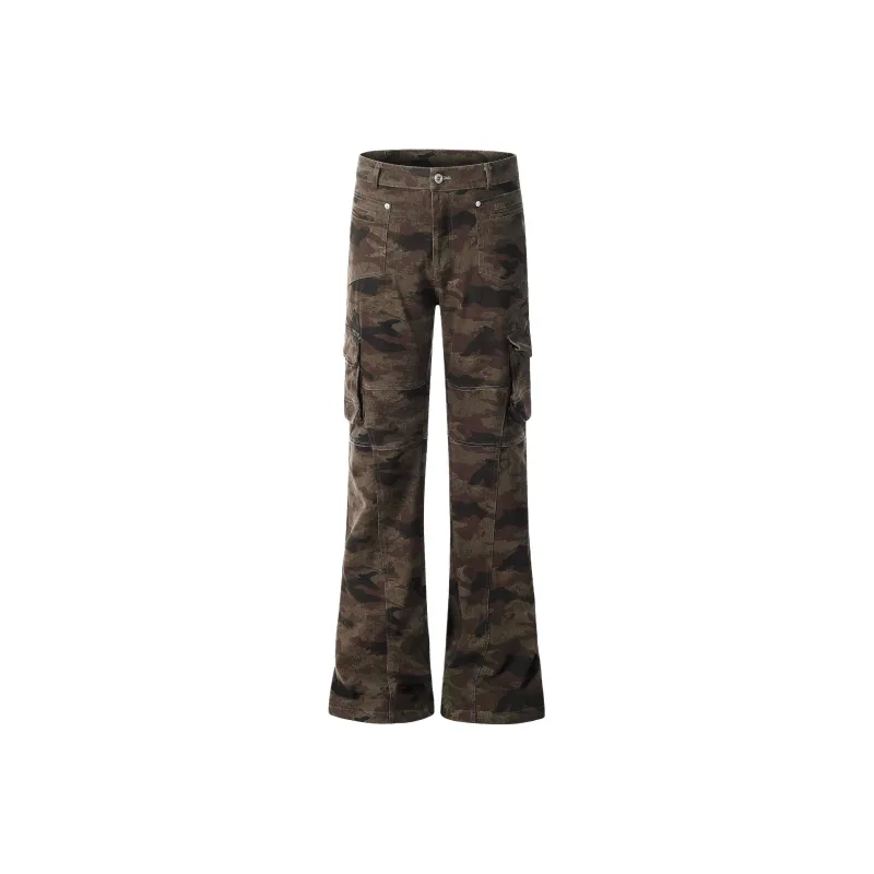 DAFK Casual Pants Unisex Camouflage -5