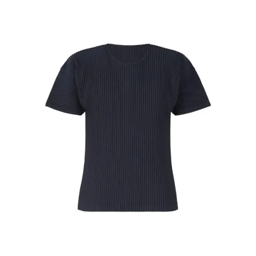 ISSEY MIYAKE T Shirt Men's Marine Blue