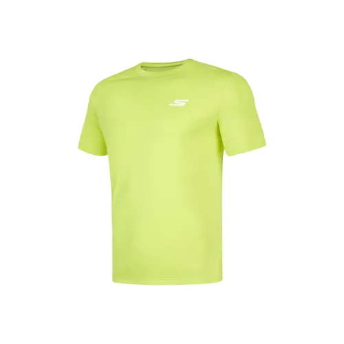 Skechers Comfort Technology Series T Shirt Men's Light Yellow Green