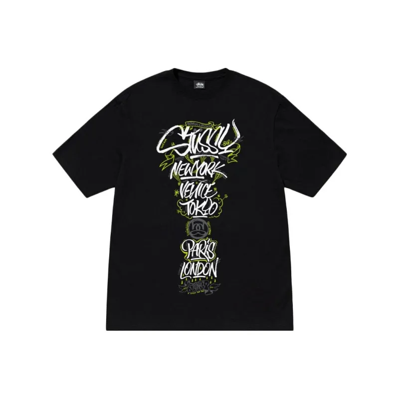 Stussy Born X Raised Handstyles Tee-0