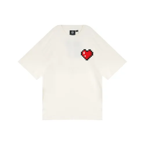 Palladium Drop Shoulder Sleeve T-Shirt Unisex Ecru