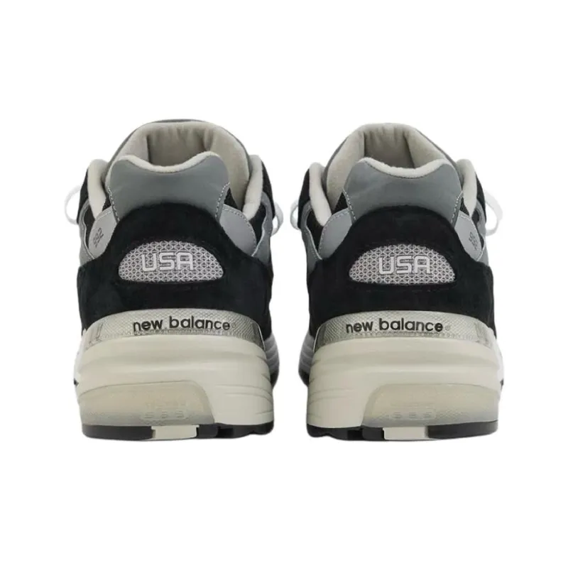 New Balance 992 MiUSA Black Grey-4
