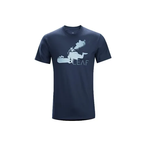 Arcteryx Beginners' Bird Military Bird Collection T Shirt Men's Blue
