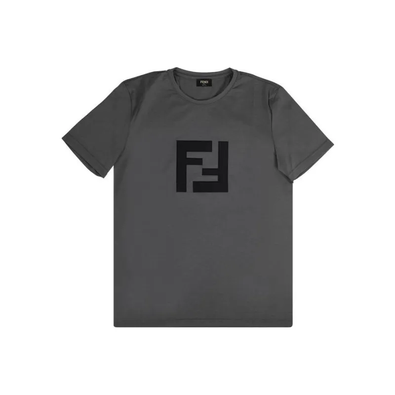 FENDI Ff Logo Short Sleeve T Shirt-0