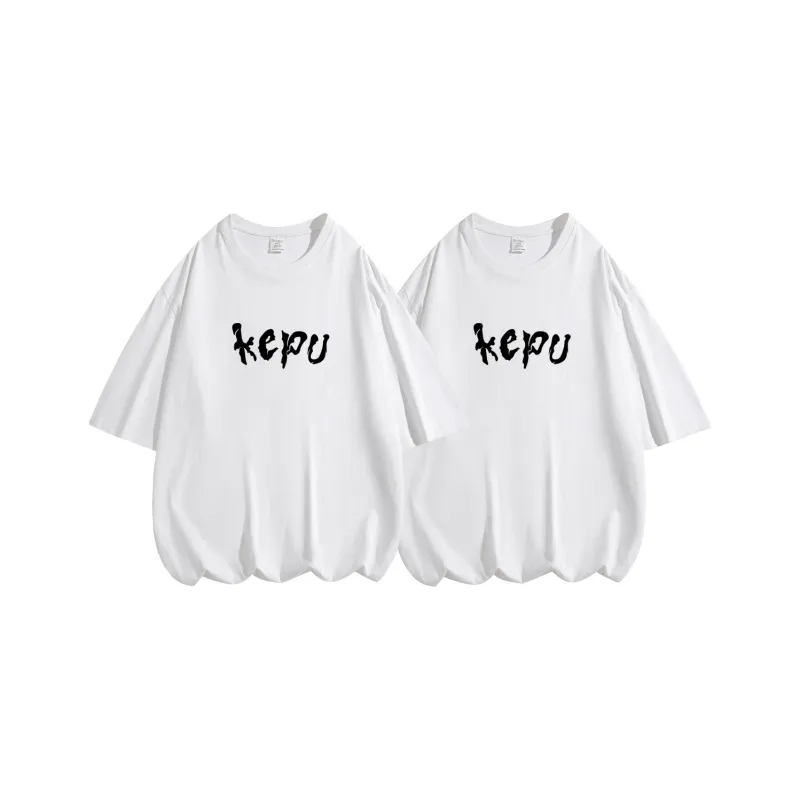 Kepu Short Sleeved T Shirts Unisex 2 Pack-1