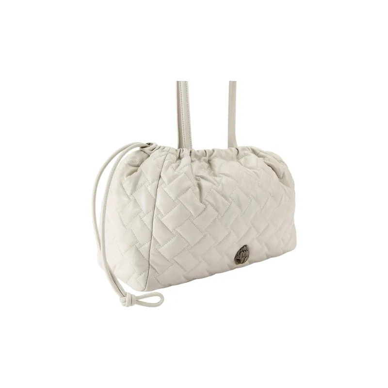 Kurt Geiger London Kensington Leather Tote Bag Shopping Bag Shoulder Bags Women's Bone White-1