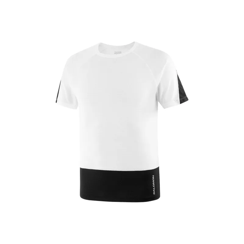 SALOMON CROSS RUN T-Shirts Men White-0