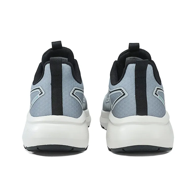 ZULIZ Sports Elderly Shoes Casual Shoes Men Low Top Gray/Black-4