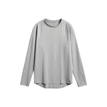 ZONEiD Raglan Sleeve Sports Long Sleeved T Shirt Men's
