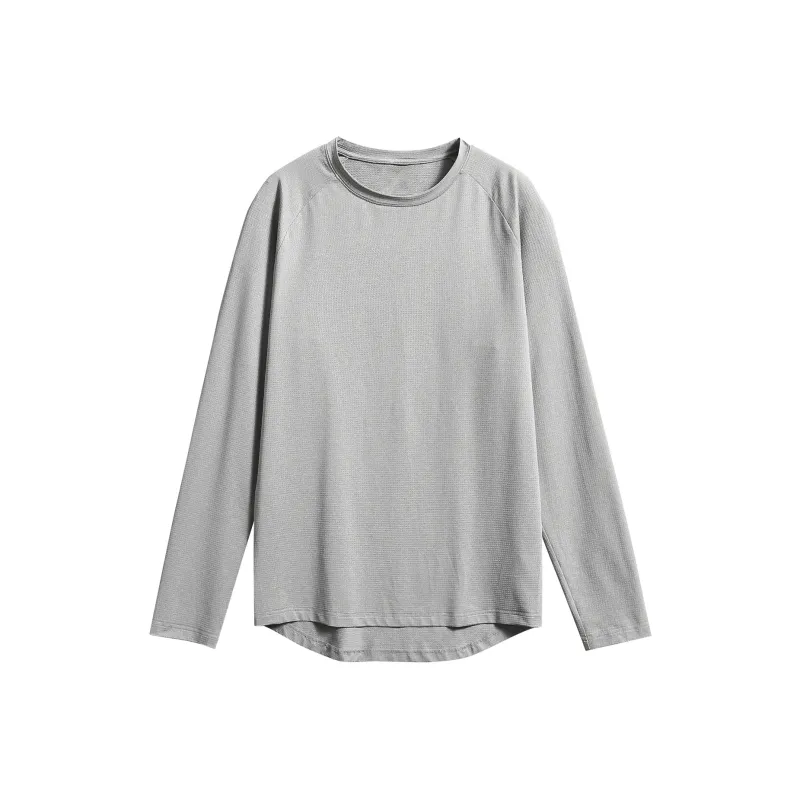 ZONEiD Raglan Sleeve Sports Long Sleeved T Shirt Men's-0