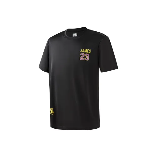 NBA James T Shirts Unisex Black