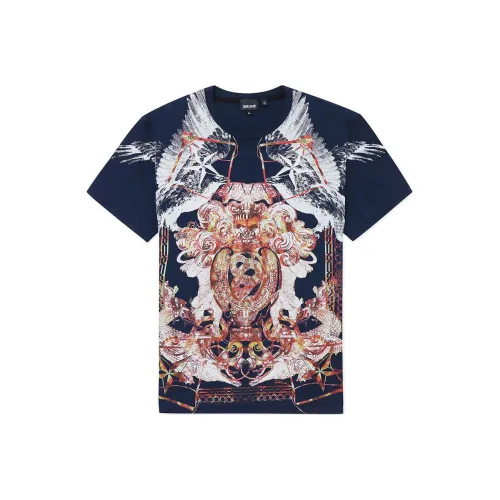 Just Cavalli T Shirt Men's Blue