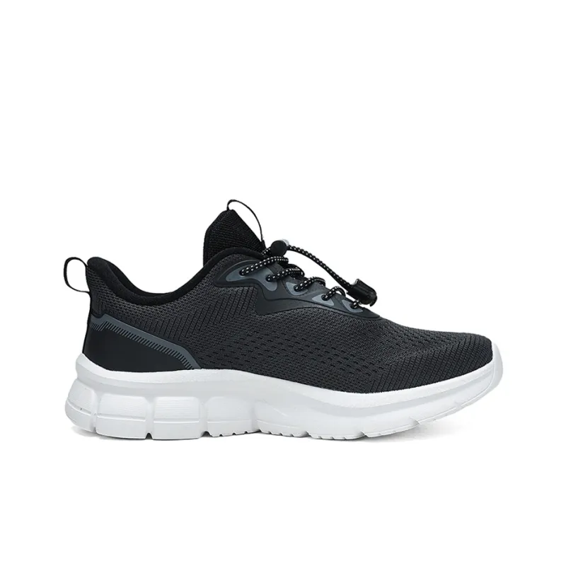 ZULIZ Sports Elderly Shoes Casual Shoes Men Low Top Gray/Carbon Gray-8