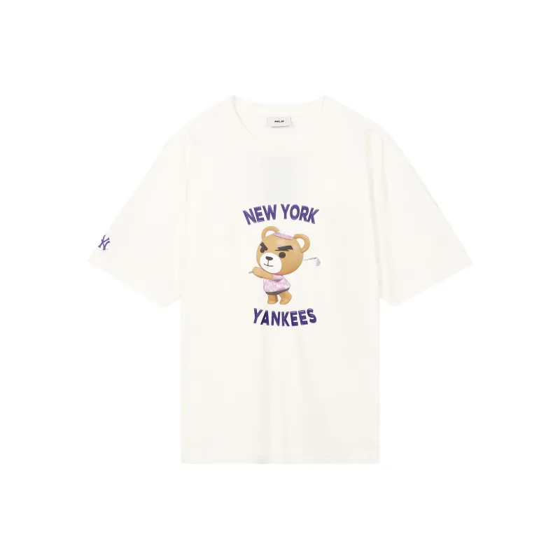 MLB New York Yankees T Shirts Unisex White-0