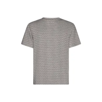 GIORGIO ARMANI Graphic print Round neck T shirt