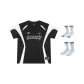 Black+2 Pack Basketball Socks (Style Random Color)